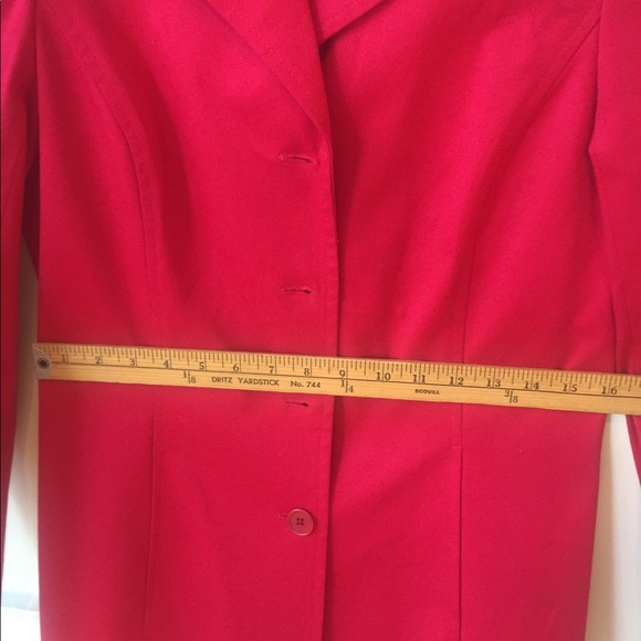 Caslon Red Spring 3/4 Length Jacket - Picture 4 of 7